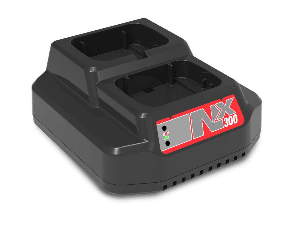 NaceCare NX300 Chargeur double avec câble nord-américain