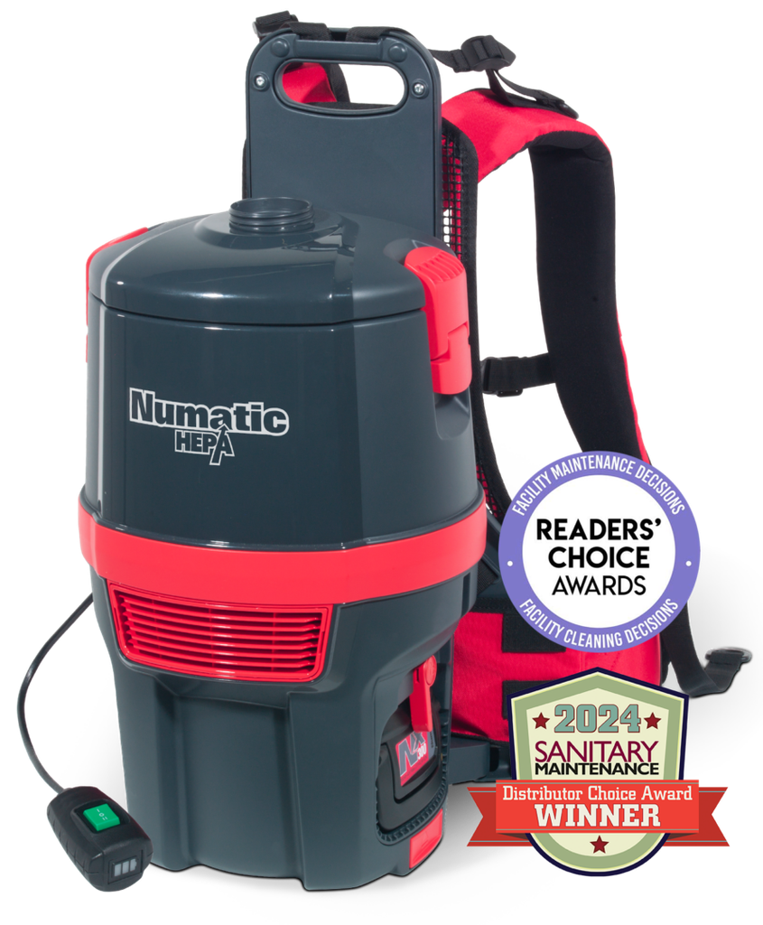 NaceCare RBV 150NXH Aspirateur dorsal HEPA à batterie (kit ASTB2)