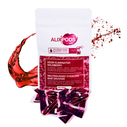 AlixPods Odor Eliminator Wildberry - 30 Pods