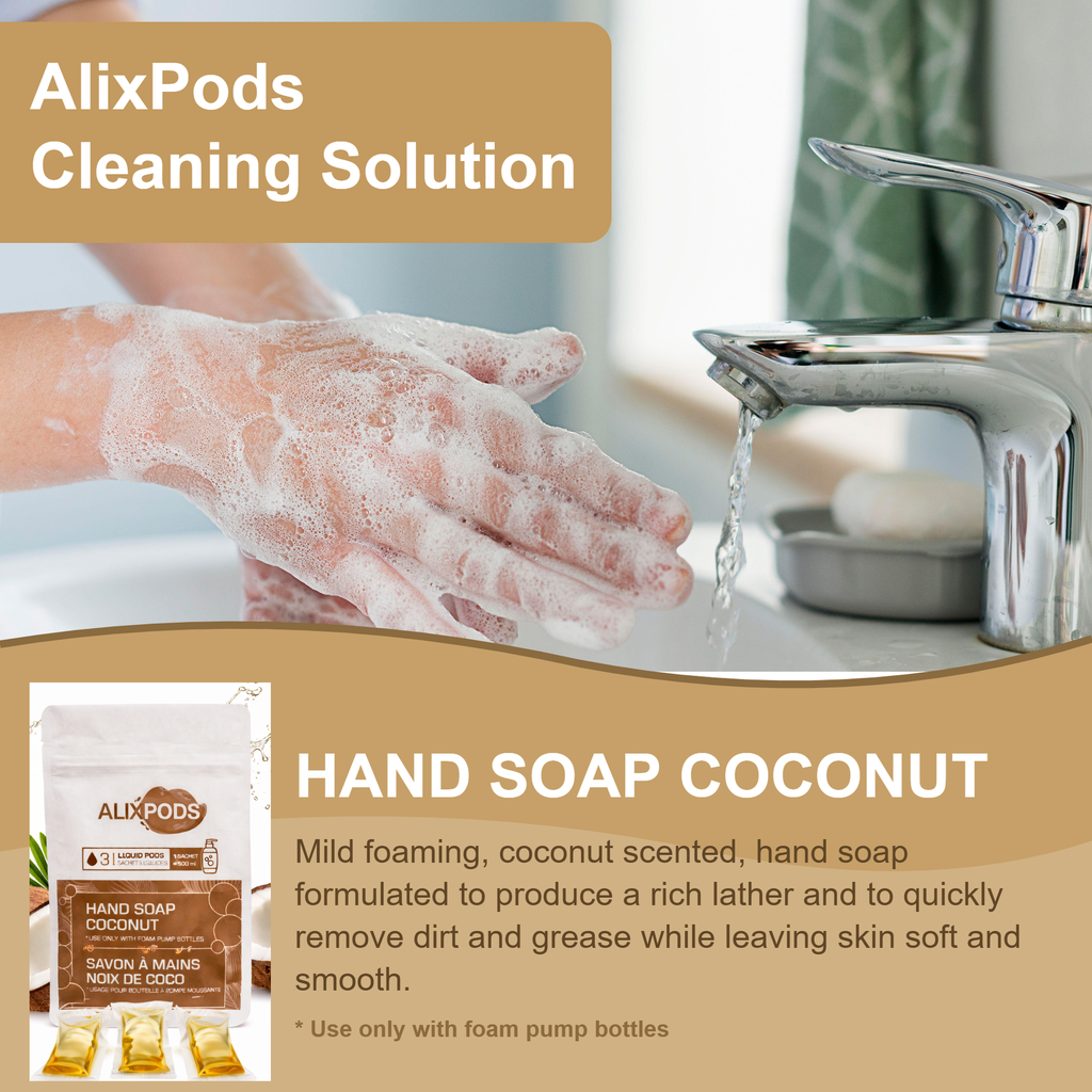 AlixPods Hand Soap Coconut - 3 Pods