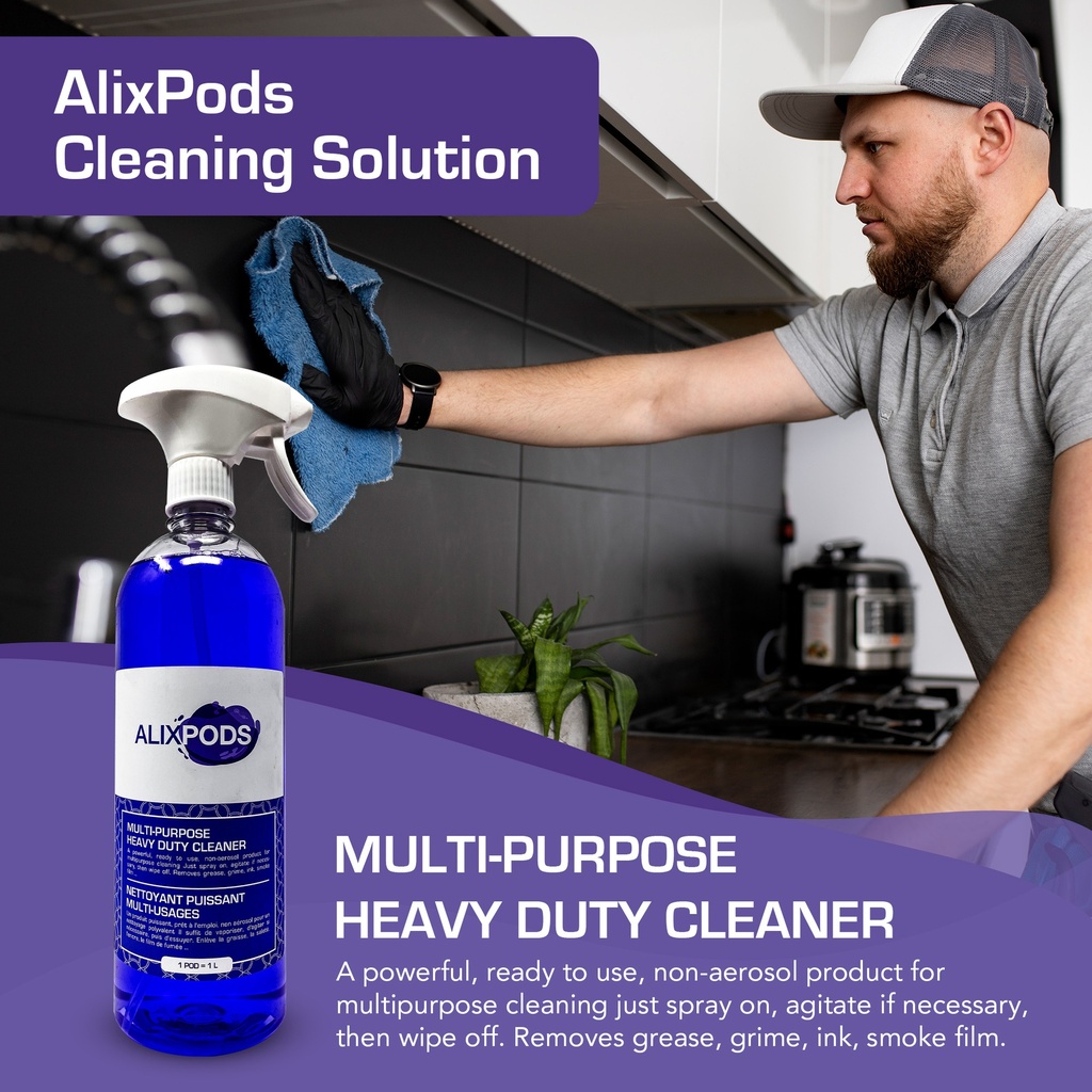 AlixPods Multi-Purpose Heavy Duty Cleaner Starter Kit