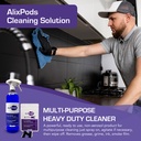 AlixPods Multi-Purpose Heavy Duty Cleaner Starter Kit Bundle