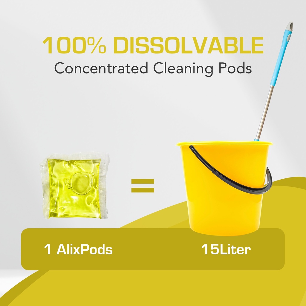 AlixPods Neutral Floor Cleaner - 3 Pods