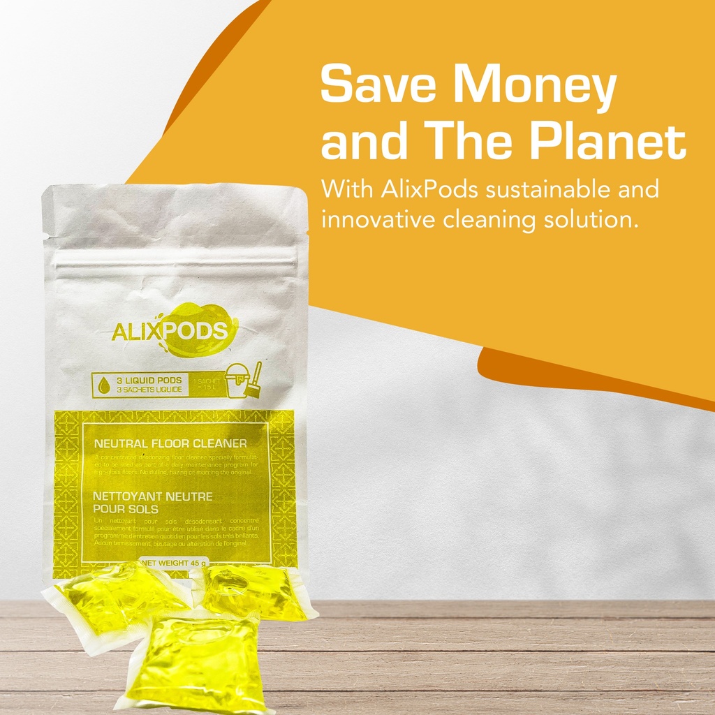 AlixPods Neutral Floor Cleaner - 3 Pods