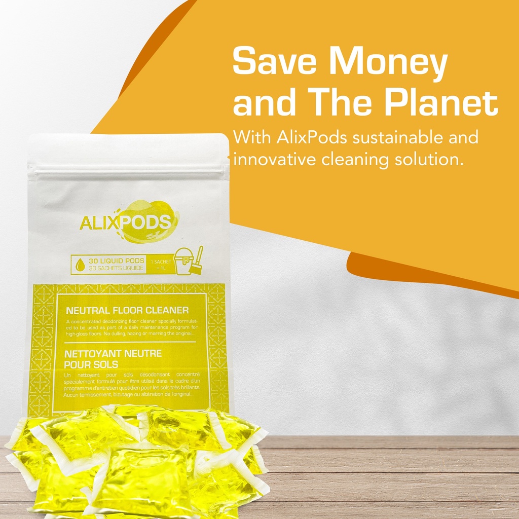 AlixPods Neutral Floor Cleaner - 30 Pods