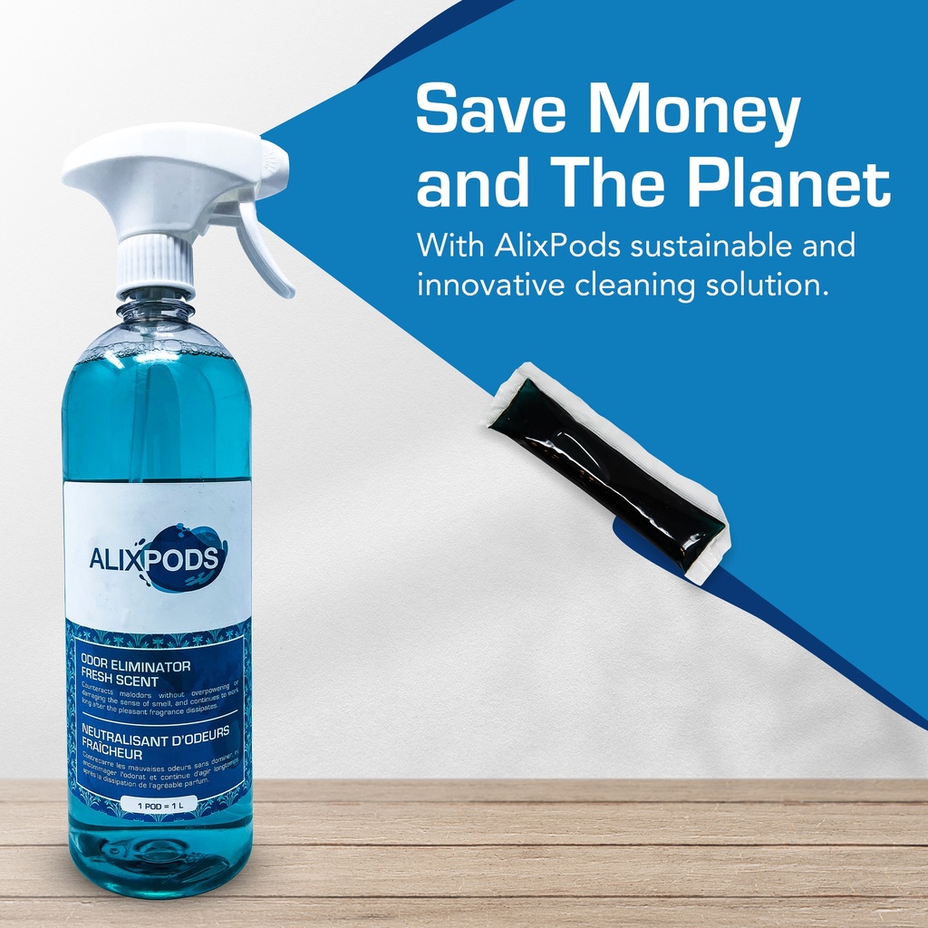 AlixPods Odor Eliminator Fresh Scent Starter Kit