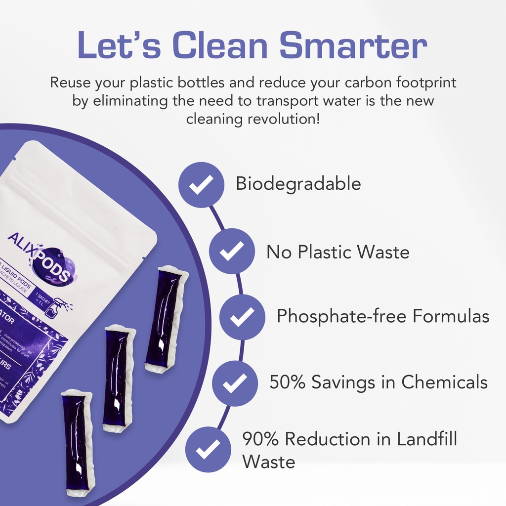 AlixPods Odor Eliminator Lavender Starter Kit Bundle