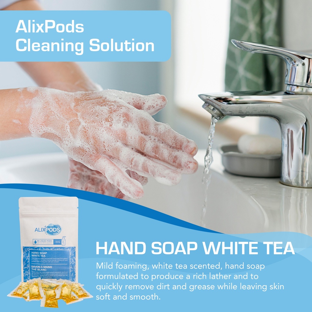 AlixPods Hand Soap White Tea - Cleaning Solution