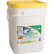 Safeblend Concentrated HE Powder Laundry Detergent - 18 kg