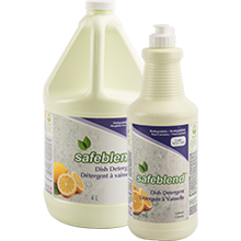 Safeblend Dish Detergent - Lemon Scent - 4 L