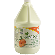 Safeblend Nettoyant et détachant concentré - Parfum de tangerine - 4 L
