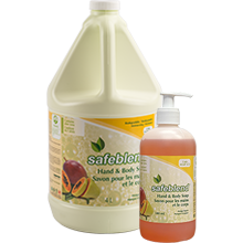 Safeblend Hand and Body Soap - Mango Papaya - 4 L