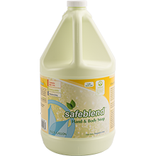 Safeblend Hand and Body Soap - Fragrance-Free - 4 L