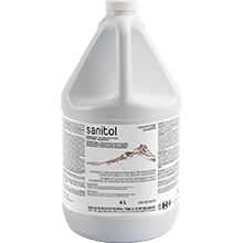 Safeblend Sanitol Concentrated No-Rinse Sanitizer, Disinfectant and Deodorizer - 4 L