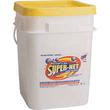 Safeblend Super-Net Concentrated Powder Laundry Detergent - Lemon Scent - 18 kg