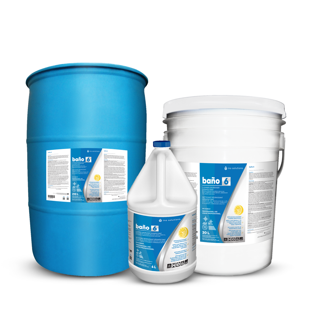BANO 6 Nettoyant dégraissant désinfectant concentré 4 L