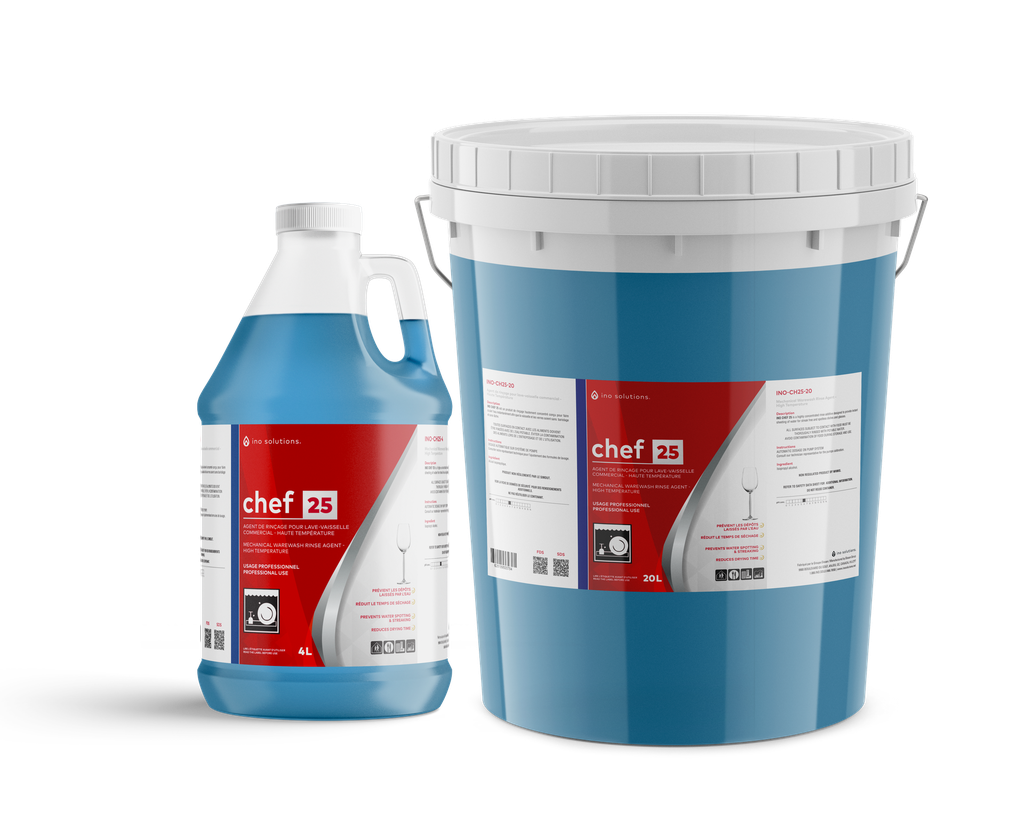 CHEF 25 Agent de rinçage pour lave-vaisselle HT 20 L