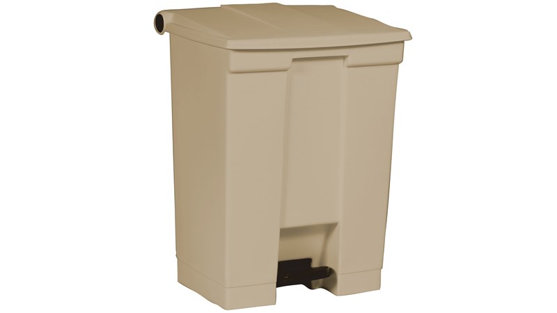 Step-on container