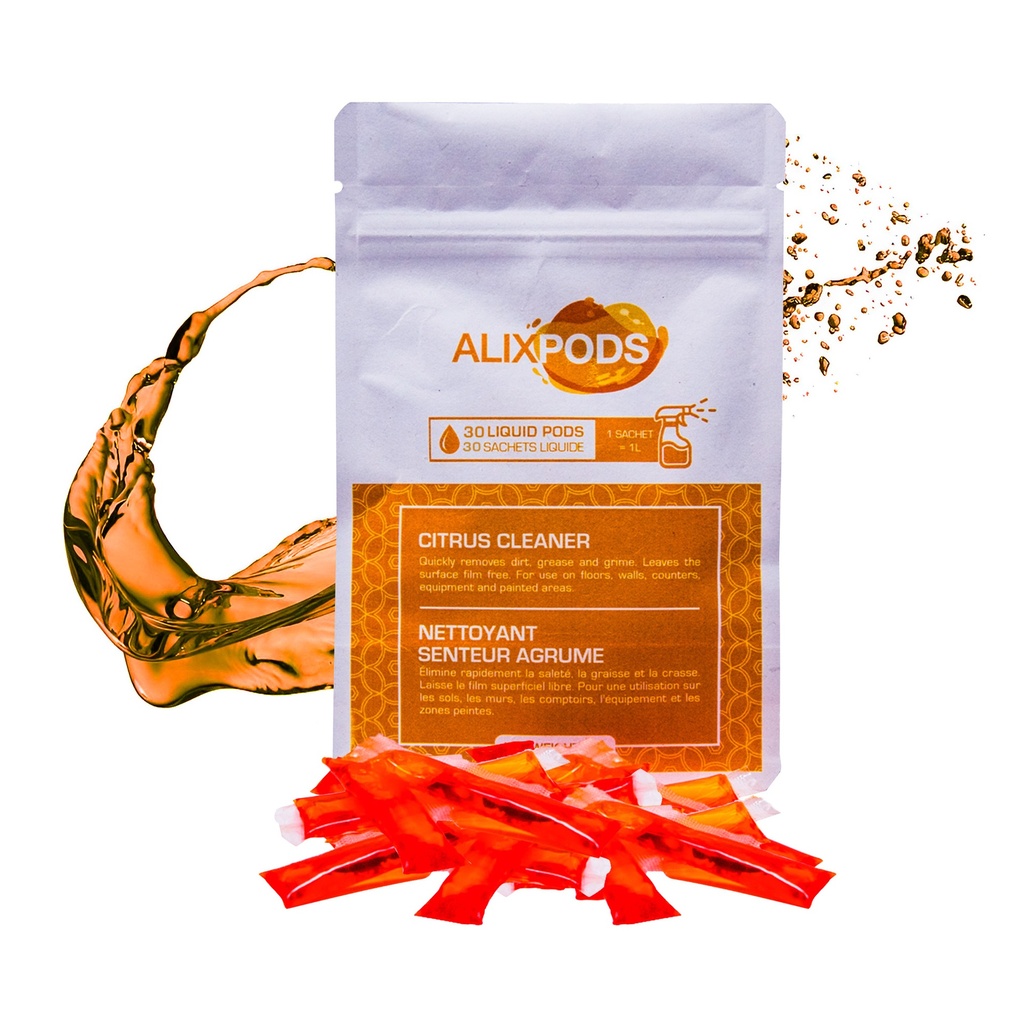 Nettoyant Senteur Agrume AlixPods - 30 Capsules