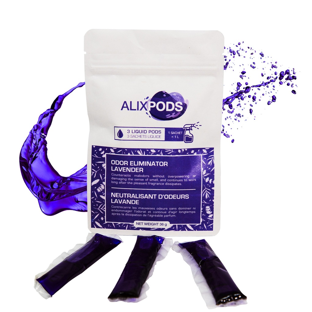 AlixPods Neutralisant D'odeurs Lavande - 3 Capsules