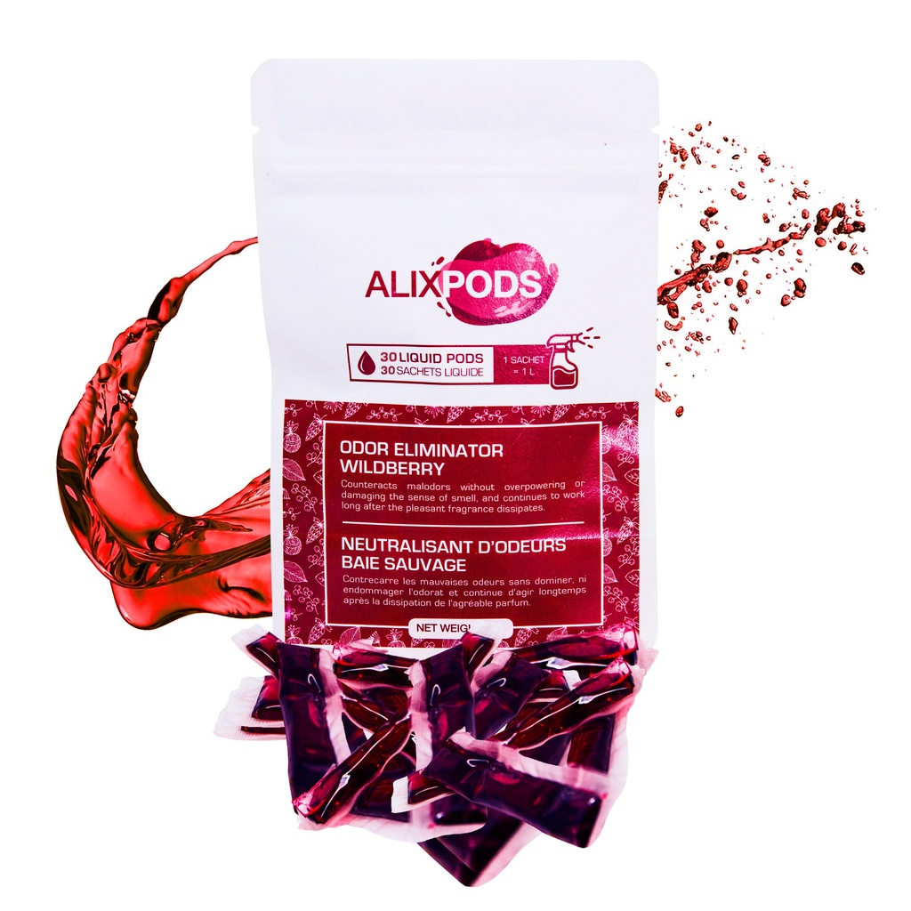 AlixPods Odor Eliminator Wildberry - 30 Pods