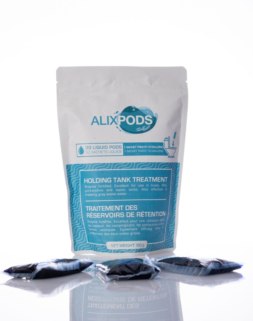 AlixPods Holding Tank Treatment 10 Gal / 40 L - 30 Pods