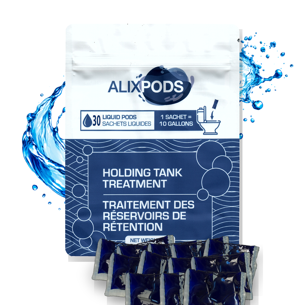 AlixPods Traitement Des Réservoirs De Rétention 10 Gal / 40 L - 30 Capsules