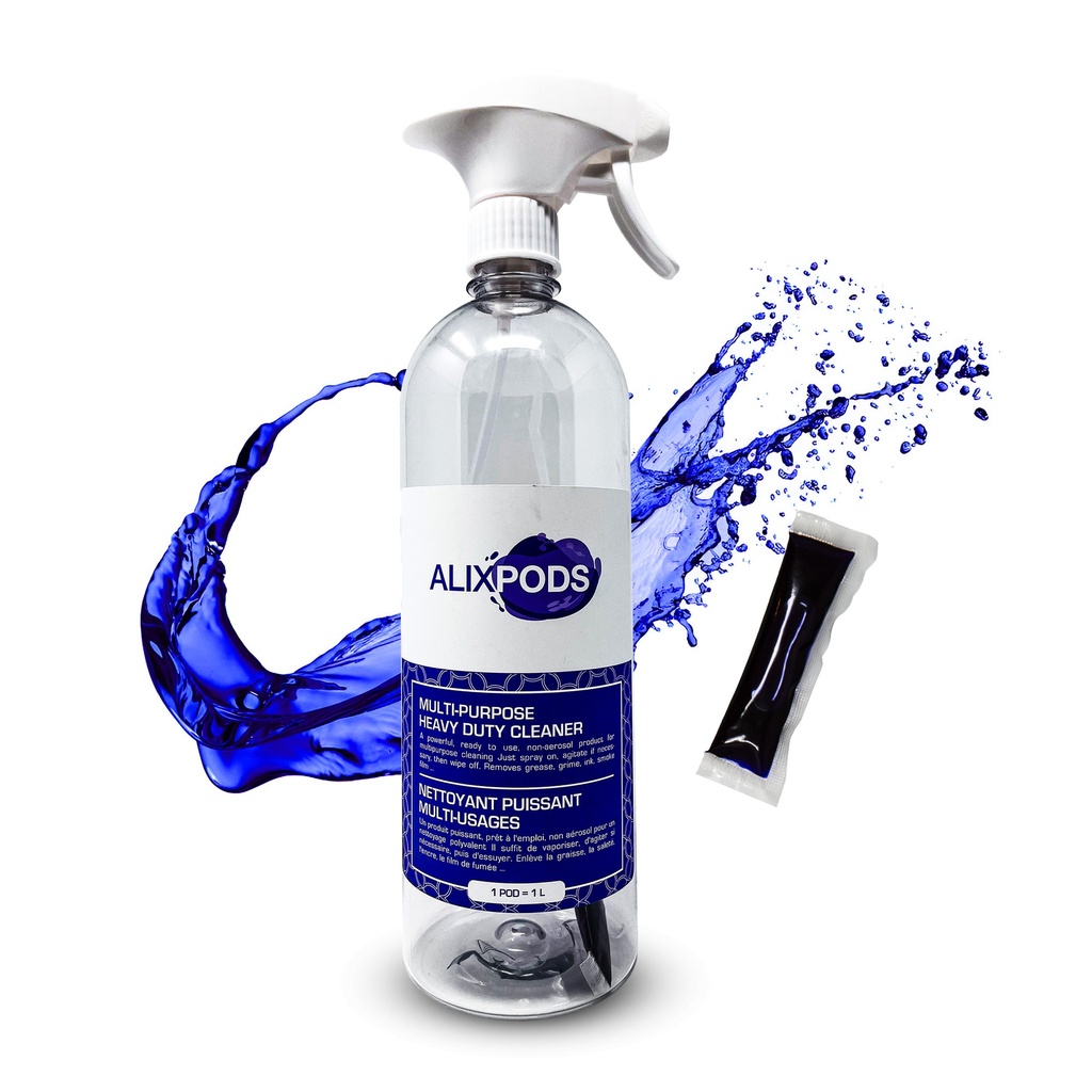 AlixPods Kit de Démarrage Nettoyant Polyvalent Ultra Puissant